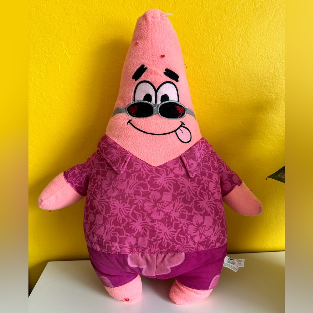 Retro Patrick Star Plush Toy Pillow SpongeBob SquarePants